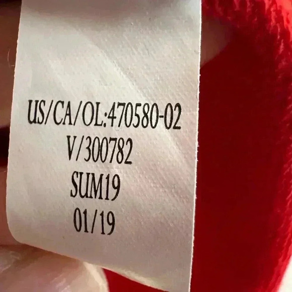 Banana Republic  Slit Back Tank Top Red Women's Small - Picture 7 of 7